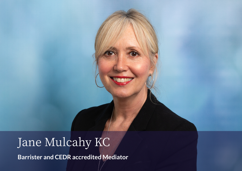 Jane Mulcahy KC +text