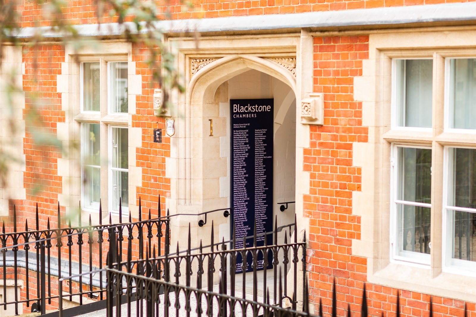 Blackstone Chambers, Barristers, London